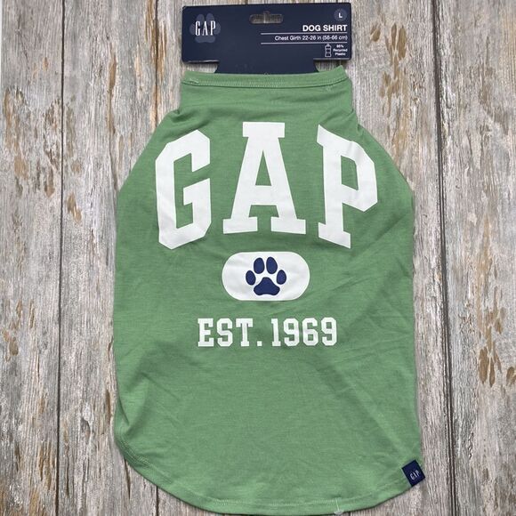 GAP Other - Gap Pet, Dog Clothes, Classic Logo Paw Print T-Shirt Size L